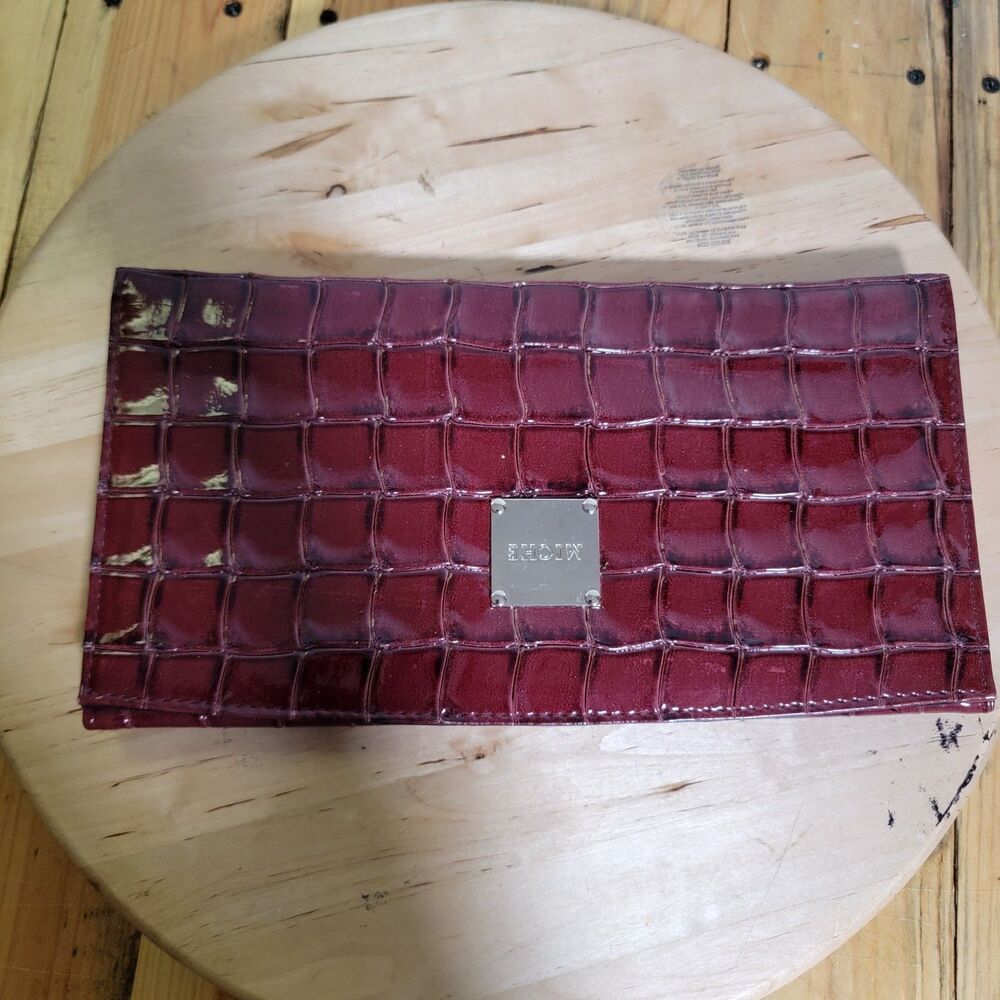 Miche Purple Classic Handbag Shell Cover Only Ellie Croc Alligator Silver Buckle
